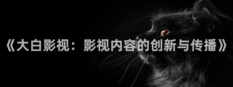 亚洲国产精品嫩草影院久久：《大白影视：影视内容的创新与传播》